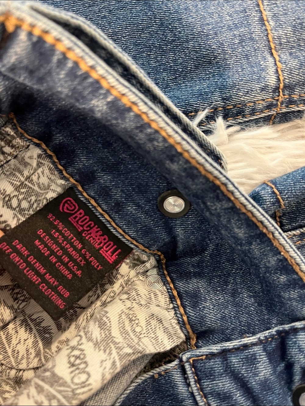 Rock & Roll Denim W25 L36 - Picture 7 of 8